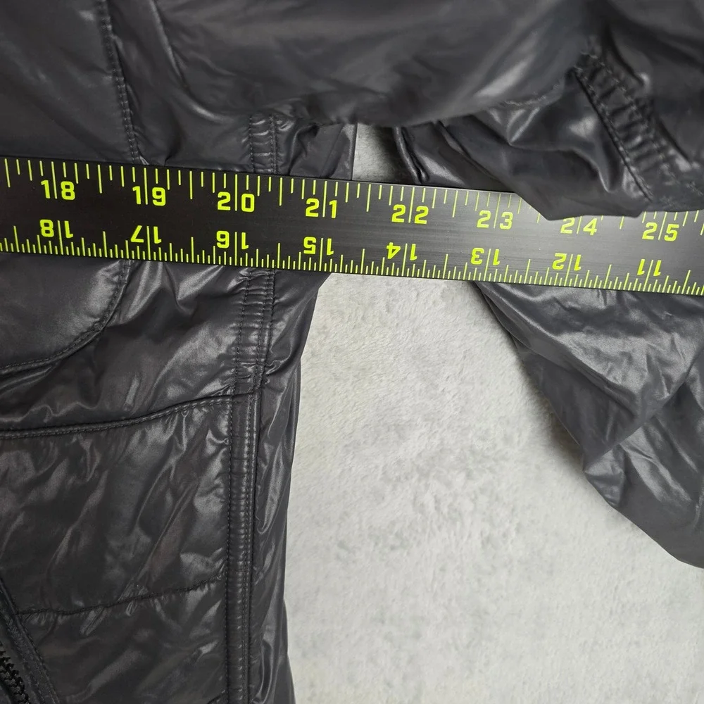The‎ North Face Mens Black Quilted Insulated Jacket Full Zip T427 T827 Large